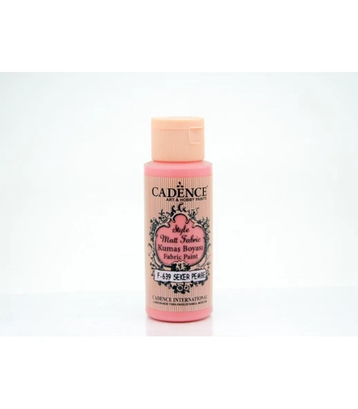 STYLE MATT KUMAŞ BOYA F-639 ŞEKER PEMBE 59ML