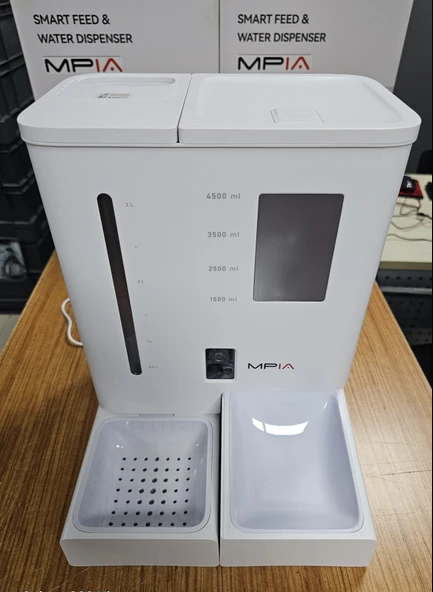 Akıllı Mama Ve Su Kabı Kameralı Otomatik - 4