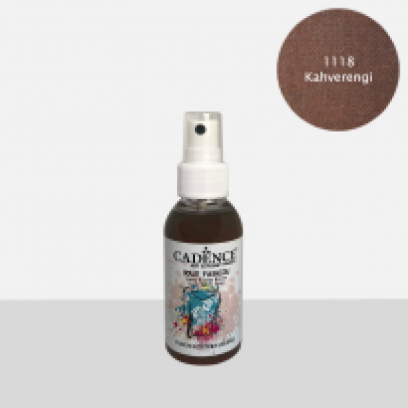 1118 Kahverengi Sprey Kumaş Boyası ürün görseli 1