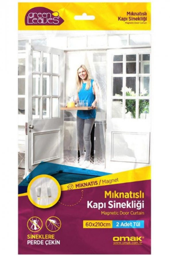 Mıknatıslı Kapı Sinekliği 2x(60x210) Cm 2 Adet - 2
