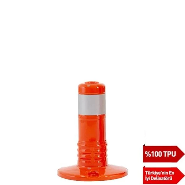 30 cm Delinatör Otopark Trafik Delinatör Esnek Yol Ayırıcı Delinatör