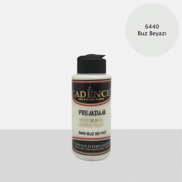 Premium 120ML(cc) 6440 Buz Beyazı