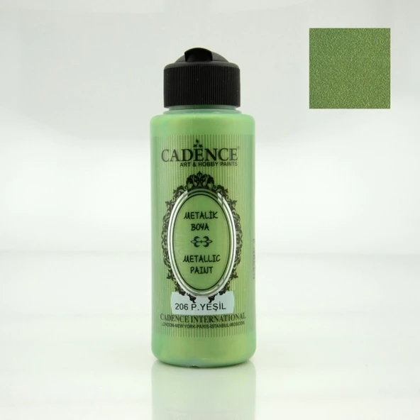 206 Pastel Yeşili 120ML Metalik Boya