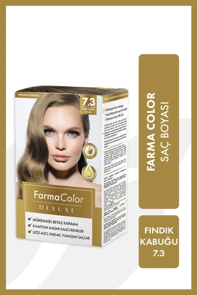 Farmacolor Deluxe Saç Boyası Fındık Kabuğu 7.3