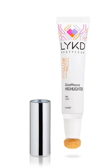 LYKD Mousse Highlighter 940 Goldish Likit Aydınlatıcı - Resim 2