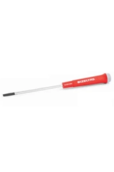 İzeltaş 4500170380 Elektronikçi Tip (KLEMENS) Düz Uçlu Tornavida 3x80