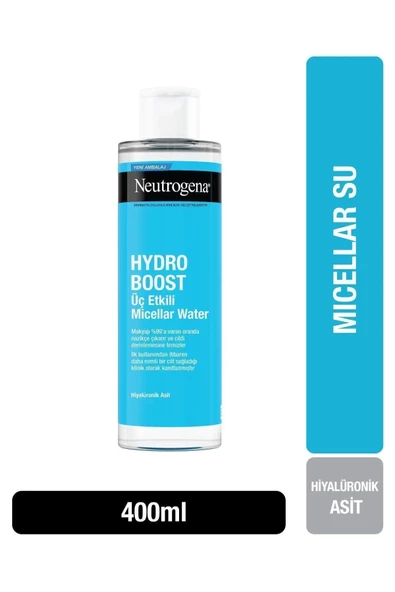 Neutrogena Hydro Boost 3 Etkili Micellar Water 400 ml