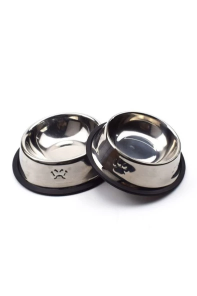 Paslanmaz Çelik Mama Ve Su Kabı - Resim 3