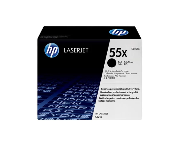 HP CE255X Black Toner Kartus 55X CE255X - Resim 2