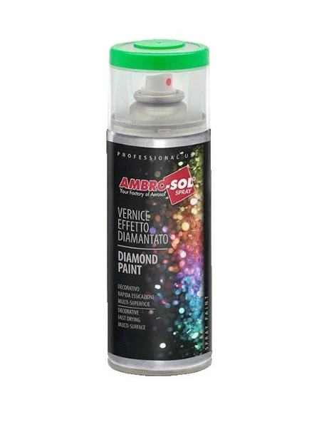 Ambro-Sol Pırlanta Efekt Sprey Boya 400ml  MetalikKırmızı
