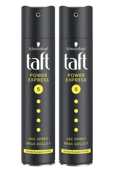Taft Power Express Sprey 250 Ml X 2 Adet