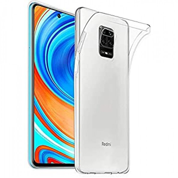 Xiaomi Redmi Note9s / Note9 Pro Uyumlu Kamera Korumalı Yumuşak Şeffaf Kılıf