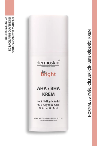 Dermoskin Be Bright AHA/BHA Krem 33 ml