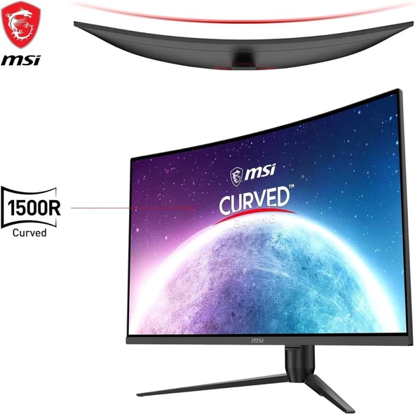 MSI G32CQ5P 31.5" 1 ms 2K Curved 170 Hz Oyuncu Monitörü Outlet - 3