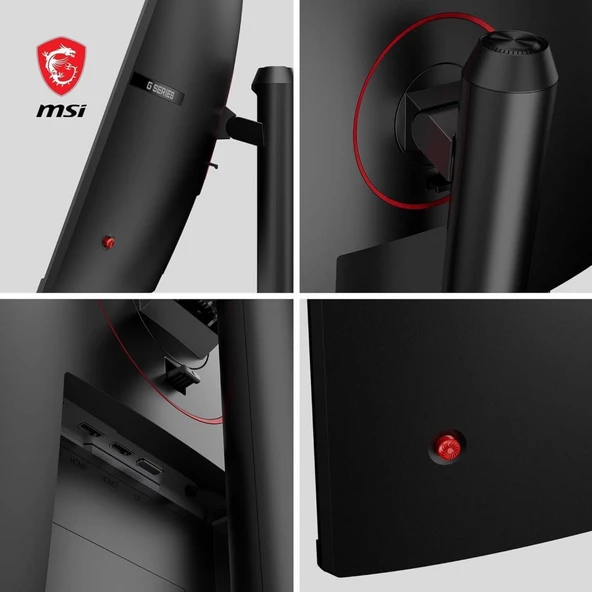 MSI G32CQ5P 31.5" 1 ms 2K Curved 170 Hz Oyuncu Monitörü Outlet - 5
