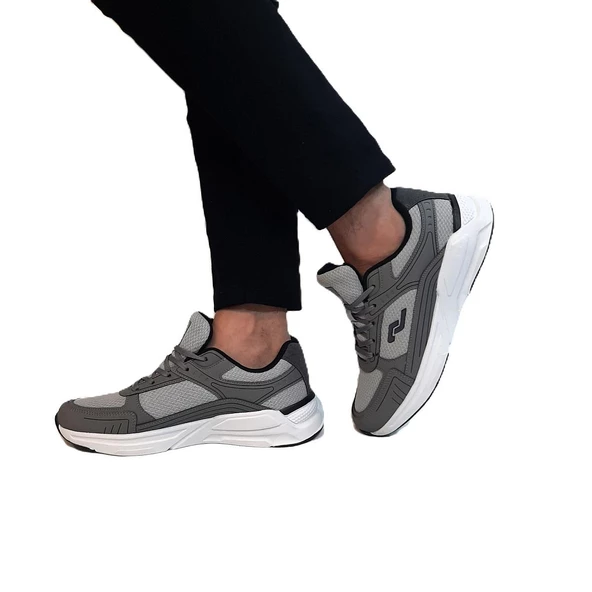 Jump 32438 Gri Memory HAfızalı Ortapedik Hafif Spor Ayakkabı - Resim 6