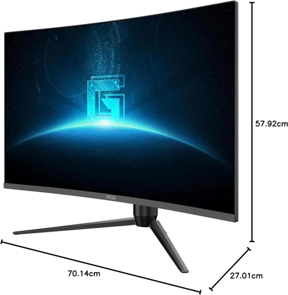 MSI G32CQ5P 31.5" 1 ms 2K Curved 170 Hz Oyuncu Monitörü Outlet - 4