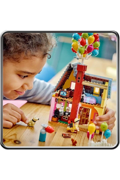 LEGO Disney Yukarı Bak Evi 43217 - 9+ İnşa Edilebilir Yaratıcı Set (598 Parça) - 7