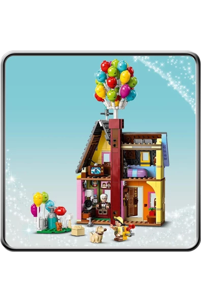 LEGO Disney Yukarı Bak Evi 43217 - 9+ İnşa Edilebilir Yaratıcı Set (598 Parça) - 6