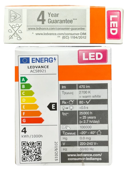 Osram 4W (40W) 2700K (Sarı Işık) G9 Duylu Dim Edilebilir Led Kapsül Ampul (2 Adet) - 4