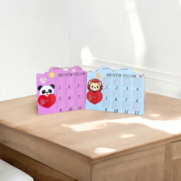 Binnex 12 aylık bebek fotoğraf çerçevesi - 4