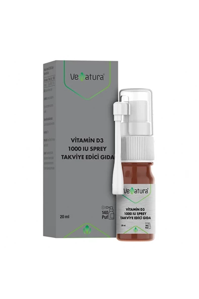 VeNatura Vitamin D3 1000 Iu 20 Ml Sprey