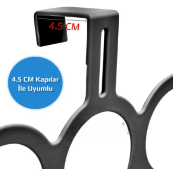 Gondol Circle Kapı Arkası Askısı G263 - 3