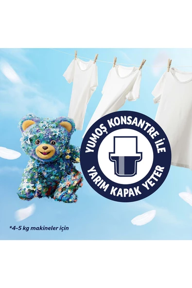 Yumoş Açık Hava Esintisi Deterjan Nergis 4x1200ml - 6