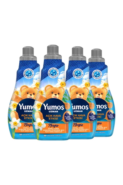 Yumoş Açık Hava Esintisi Deterjan Nergis 4x1200ml - 2