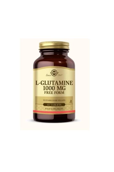 Solgar L-Glutamine 1000 mg 60 Tablet ürün görseli