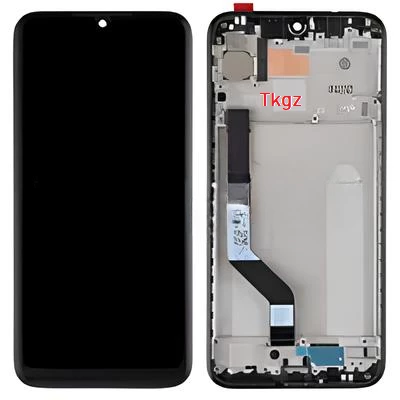 Tkgz - Xiaomi Redmi NOTE 7 Uyumlu Lcd Ekran Dokunmatik Orijinal ÇITALI SİYAH