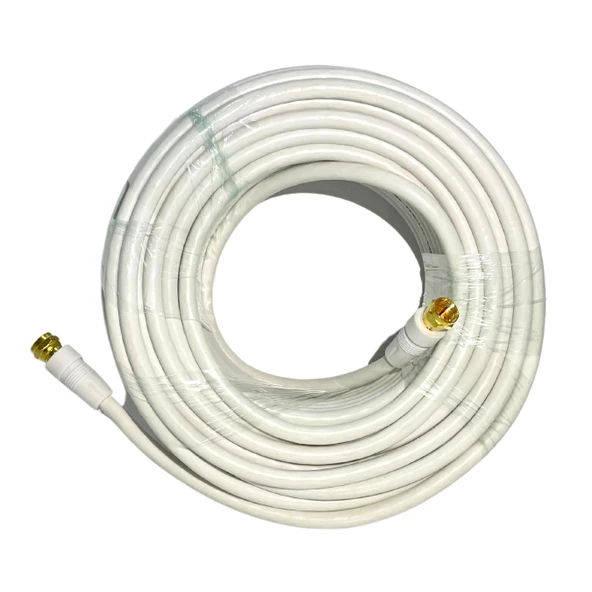 Rg6 Anten Kablosu 30 Metre Gold F Konnektörlü - 2