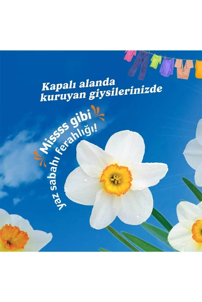 Yumoş Açık Hava Esintisi Deterjan Nergis 4x1200ml - 5