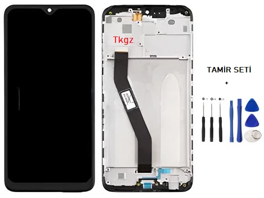 Tkgz - Xiaomi Redmi 8 Uyumlu Lcd Ekran Dokunmatik Orijinal ÇITALI + TAMİR SETİ ürün görseli
