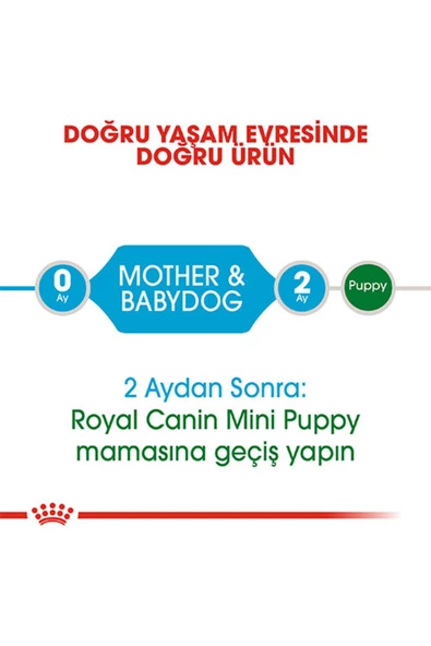 Mini Starter Mother & Babydog Küçük Irk Yavru Köpek Maması 4 Kg - 3