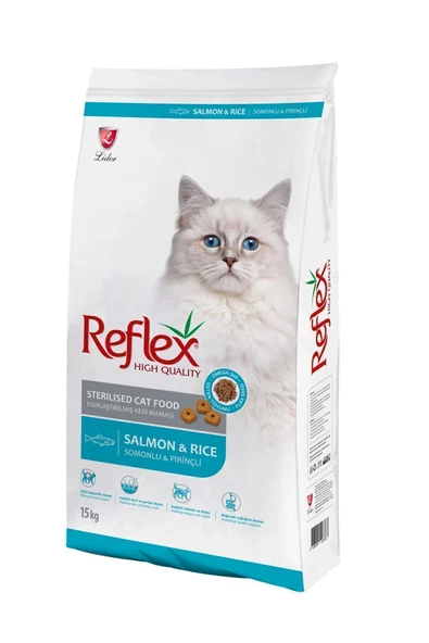 Somonlu ve Pirinçli Kısır Kedi Maması 15 Kg