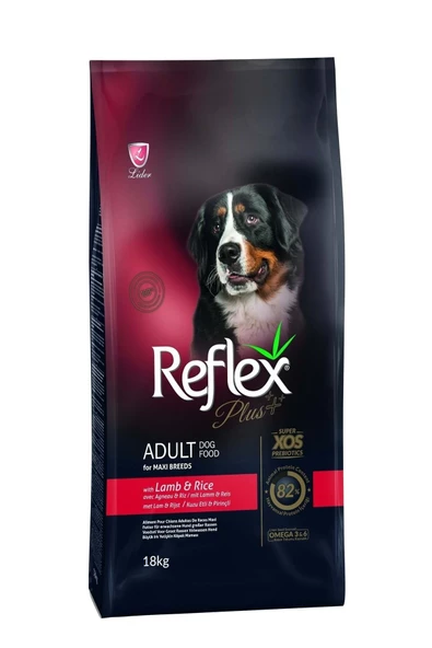 Plus Maxi Breeds Kuzu Etli Ve Pirinçli Köpek Maması 18 Kg