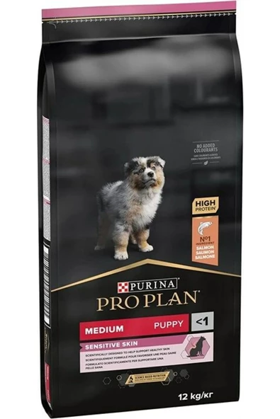 Pro Plan Puppy Sensitive Somonlu Yavru Köpek Maması 12 Kg Sindirim Sistemi