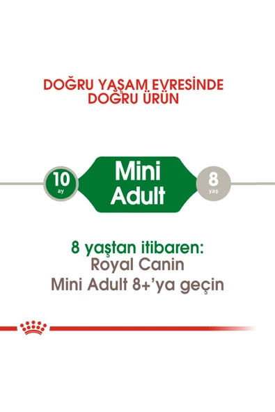 Mini Yetişkin Köpek Maması 2 Kg - 3
