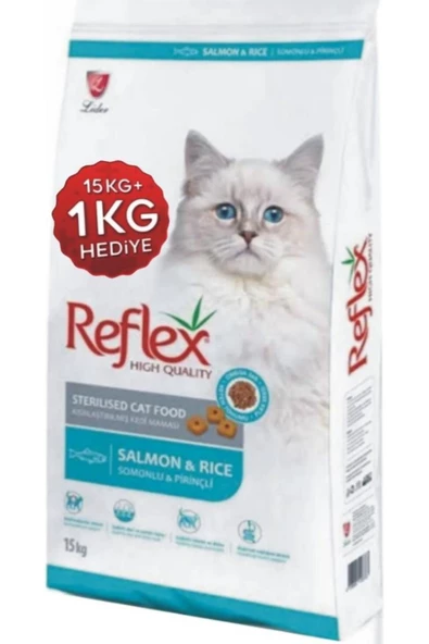 Sterilised Somonlu Prinçli Kısır Kedi Maması 15 Kg . 1 Kg