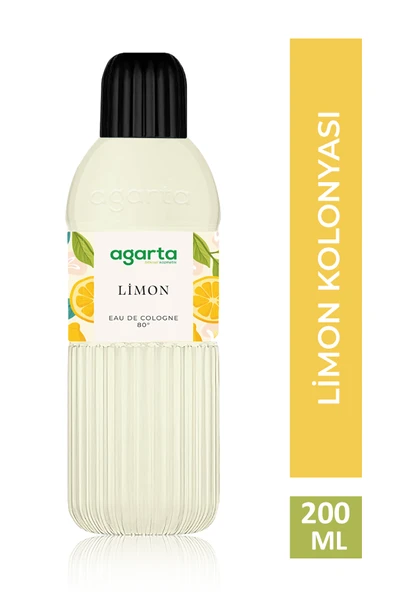 80° Limon Kolonyası 200 ml Pet Şişe