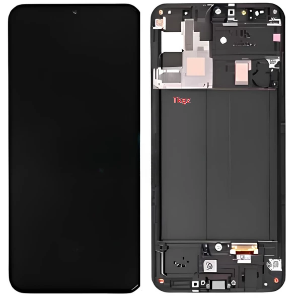 Tkgz - Samsung Galaxy A50 - SM-A505 Uyumlu Lcd Ekran Dokunmatik Orijinal ÇITALI