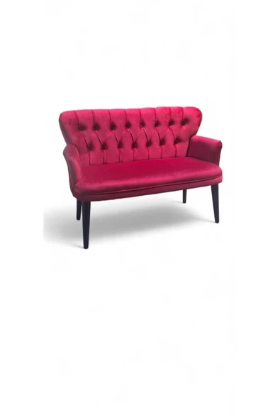 Aryans Home Mobilya Dekorasyon Büro Koltuğu Ofis Bekleme Koltuğu Balkon Koltuğu Çay Seti Koltuğu -1 Adet İkili Koltuk - 2