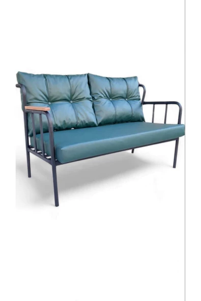 ARYANS HOME Ofis, Büro Deri Metal Mobilya Ve Koltuk Takımı - Resim 3