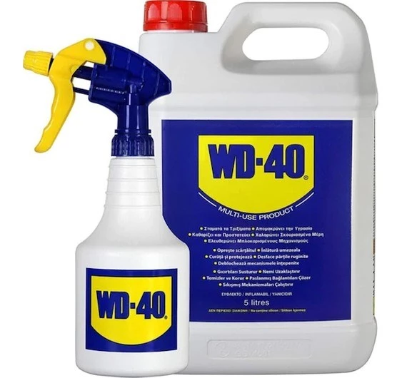 Wd 40 Çok Amaçlı Pas Sökücü 5 Lt Plastik Bidon Wd 40