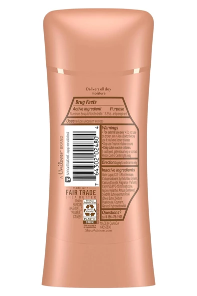 Shea Moisture Raw Shea Butter & Hyaluronic Acid Moisturizing Antiperspirant Stick Deodorant 74GR - 2