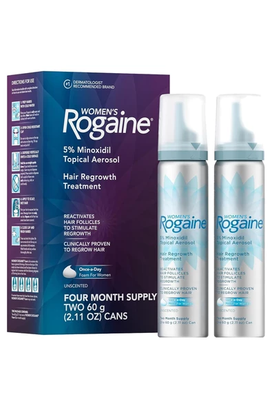 Rogaine Women 4 Aylık Köpük