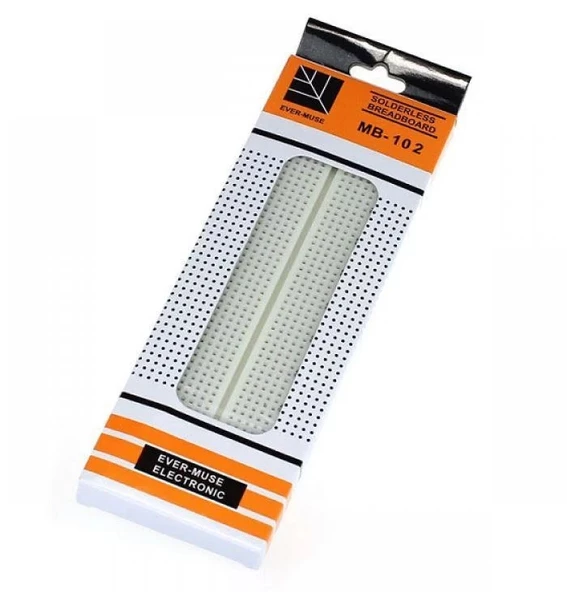 MB-102 Breadboard, 65'li Erkek Erkek Jumper Kablo, Breadboard Güç Kartı - 8