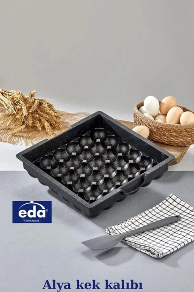 Eda Alya Granit Döküm Kek Kalıbı ZK-935 - 2