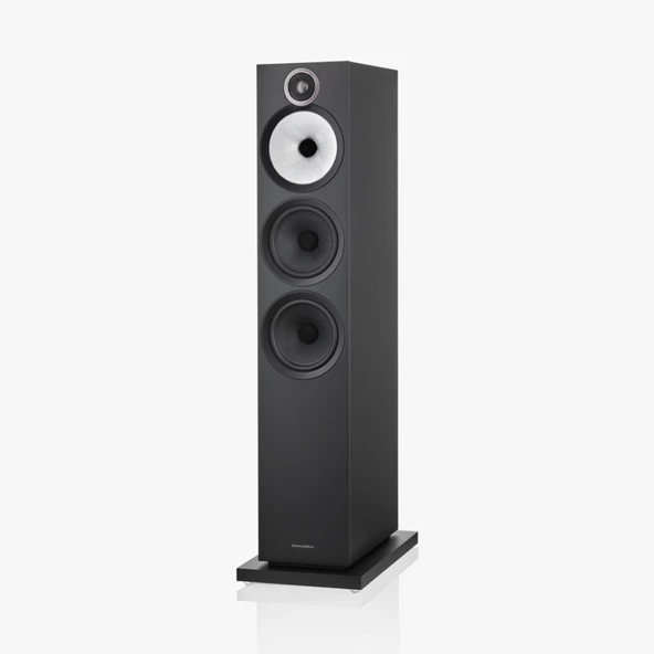 Bowers & Wilkins 603 S3 Kule Tipi Hoparlör Çift Siyah - 1